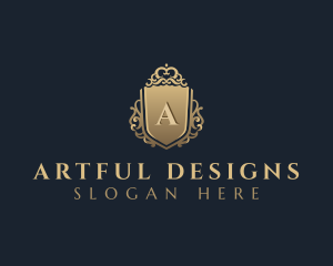 Royal Shield Boutique logo design