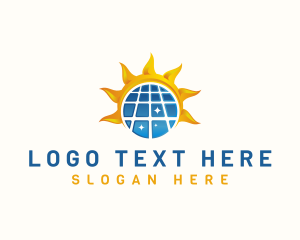 Technology - Solar Sun Technology logo design