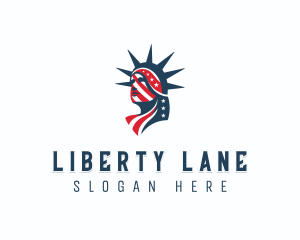 USA Liberty Patriot logo design