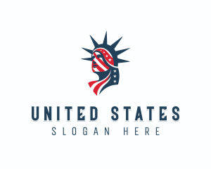 USA Liberty Patriot logo design