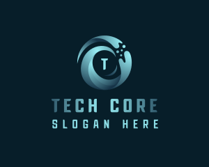 Developer Software Company logo design