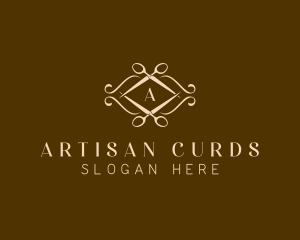 Luxury Artisan Scissors logo design