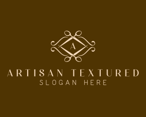 Luxury Artisan Scissors logo design