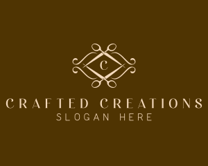 Luxury Artisan Scissors logo design