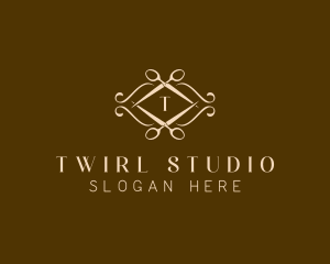 Luxury Artisan Scissors logo design