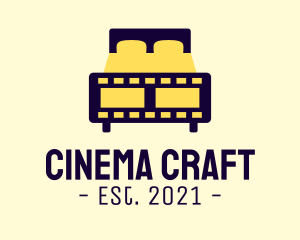 Filmmaking - Bed Film  Studio logo design
