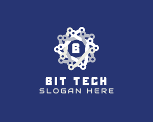 Tech Chain Business logo design