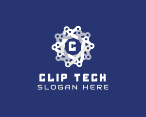 Tech Chain Business logo design