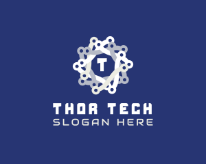 Tech Chain Business logo design