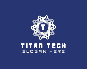 Tech Chain Business logo design