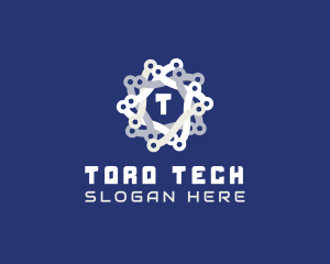 Tech Chain Business logo design