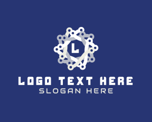 Chain - Tech Chain Business logo design
