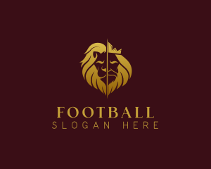 Classy - Lion Human King logo design
