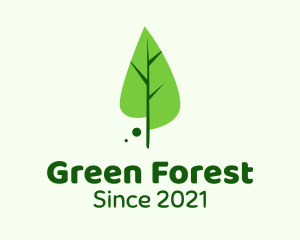 Forest Leaf Park logo design