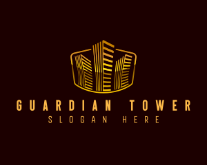 Premium Tower Building logo design