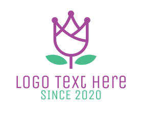 purple crown-logo-examples