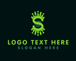 Explorer - Forest Letter S Campsite logo design