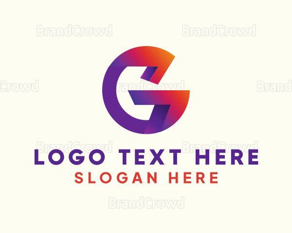 Modern 3D Letter G Logo