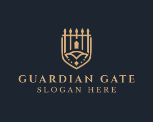 Gate - Luxury Gate Shield logo design