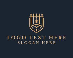 Luxury Gate Shield Logo