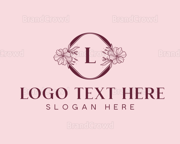 Floral Stylish Boutique Logo
