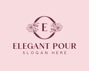 Floral Stylish Boutique logo design