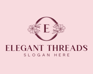 Floral Stylish Boutique logo design