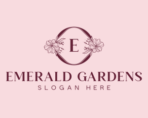 Floral Stylish Boutique logo design