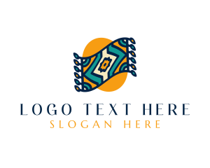 Rugger - Fabric Carpet Decoration logo design
