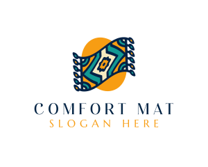 Mat - Fabric Carpet Decoration logo design