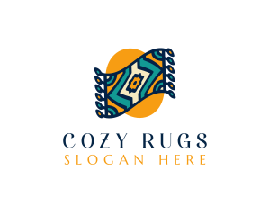 Rug - Fabric Carpet Decoration logo design