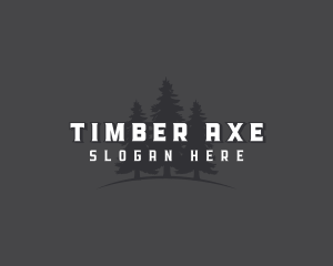 Tree Forest Landscape logo design