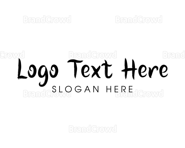 Fancy Handwritten Art Logo