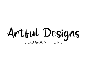 Fancy Handwritten Art logo design