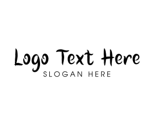 Fancy Handwritten Art Logo