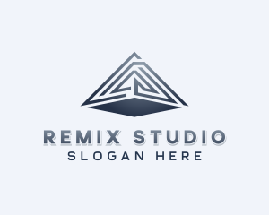 Generic Pyramid Studio logo design