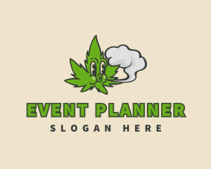 Marijuana - Herbal Marijuana Smoke logo design