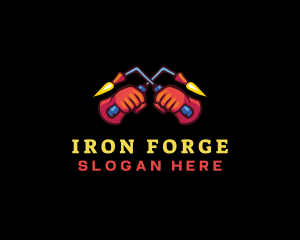 Forge - Hand Welding Fabrication logo design