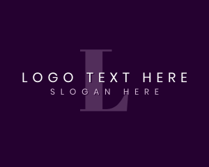Lettermark - Professional Fashion Tailoring logo design