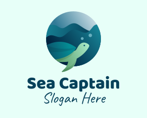 Sea Turtle Conservation logo design