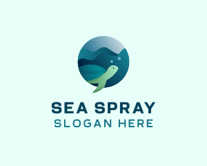 Sea Turtle Conservation logo design