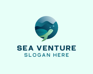 Sea Turtle Conservation logo design