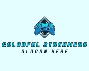 Streamer Game Console logo design