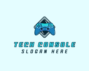 Streamer Game Console logo design