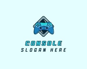 Streamer Game Console logo design