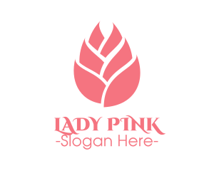 Tropical Pink Bud logo design