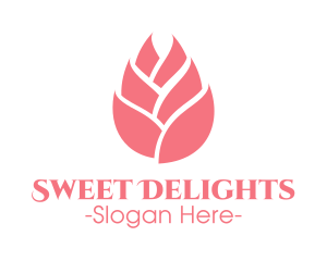 Tropical Pink Bud logo design