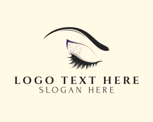 Purple - Beauty Makeup Lady logo design