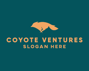 Coyote - Running Fox logo design