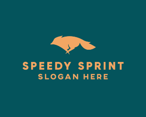 Sprint - Running Fox logo design